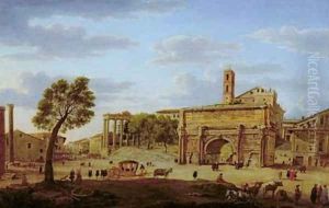 Hadrians Arch Rome by Hendrik Frans van Lint (Studio Lo)