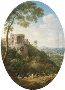 View of the Temple of the Sybil, Tivoli