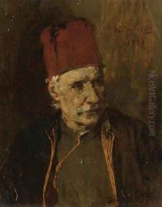 Portrait of a Greek Man by Nikiforos Lytras