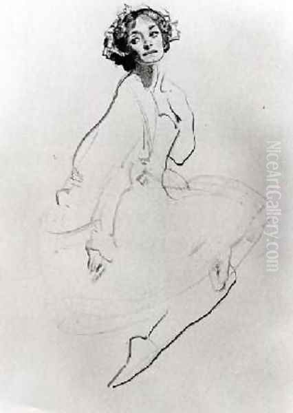 Study of a Ballet Dancer - view 1