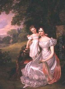 Mother and child by James Leakey