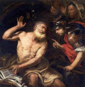 Diogenes and Alexander c 1650