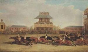 Rockingham beating Mussulman and Belshazzar by George Henry Laporte