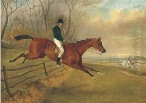 Over the fence by George Henry Laporte