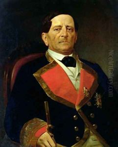 Portrait of Antonio Lopez de Santa Ana 1794-1876