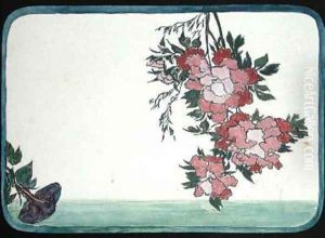 Chrysanthemums and Morning Glories by Christopher Grant La Farge