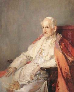 Portrait of Pope Leo XIII 1900 by Fulop Elek Laszlo