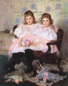 Double Portrait of Erzsebet and Stefanie 1896
