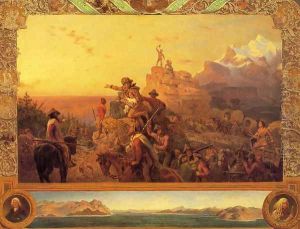Westward he Course of Empire Takes Its Way by Emanuel Gottlieb Leutze