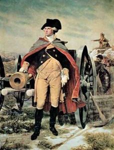 George Washington at Dorchester Heights Massachusetts by Emanuel Gottlieb Leutze