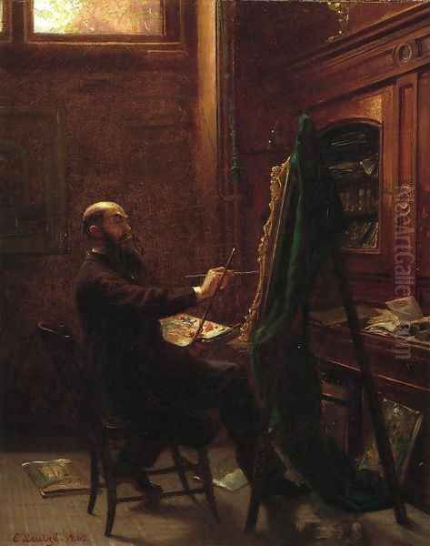 Worthington Whittredge in His Tenth Street Studio - view 1