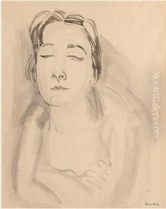 Madame Dufy by Raoul Dufy