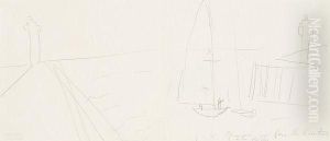 Bateau Au Havre by Raoul Dufy