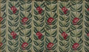 Progetto Per Un Tessuto Con Decoro A Rose by Raoul Dufy