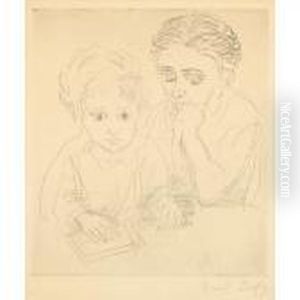 Mere Et Enfant by Raoul Dufy