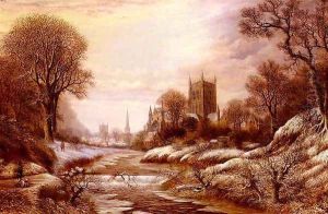 Worchester From The South West by Charles Leaver