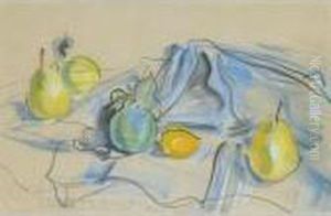 Nature Morte Aux Poires Et Aux Citrons by Raoul Dufy