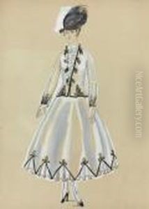 Modele De Robe Pour Paul Poiret by Raoul Dufy