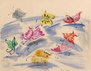 Papillons by Raoul Dufy