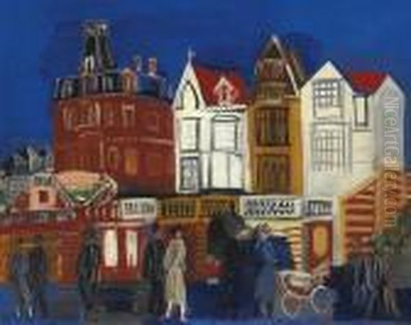 La Promenade A Trouville - view 1