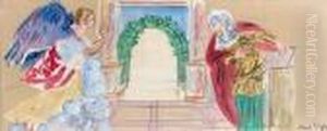 L'annonciation, D'apres Veronese by Raoul Dufy