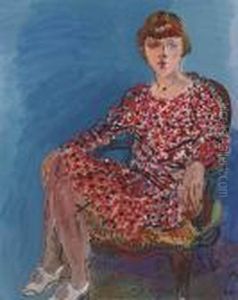 Portrait De Jeune Femme Assise Dans Un Fauteuil by Raoul Dufy