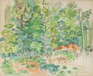 La Foret De Belleme by Raoul Dufy