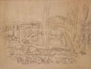 Vaches Au Pres by Raoul Dufy