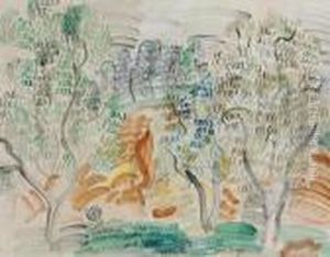 Oliviers by Raoul Dufy