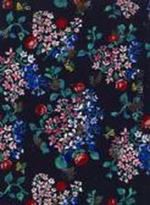 Composition Florale Avec Des Papillons by Raoul Dufy