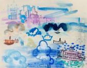 Motif From New York by Raoul Dufy