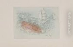 Bather by Raoul Dufy