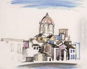 Dufy L'eglise De Syracuse, Italie by Raoul Dufy