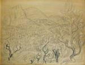 Paysage De Provence by Raoul Dufy