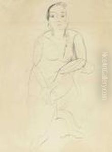 Dufy Femme Assise by Raoul Dufy