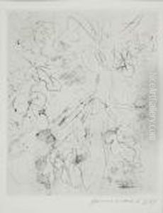 Arbre, Fontaine, Pigeonnier Et Vase De Fleurs by Raoul Dufy