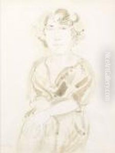 Portrait De Mme Dufy by Raoul Dufy