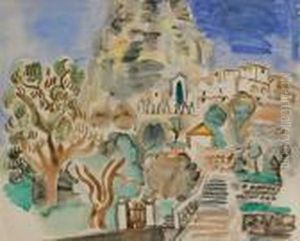 Le Baou De Saint-jeannet by Raoul Dufy