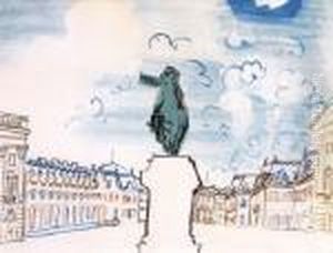 Chateau De Versailles by Raoul Dufy