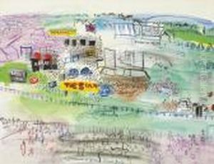 Course A Epsom by Raoul Dufy
