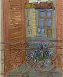 La Fontaine A Aspet by Raoul Dufy