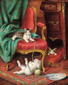 The playful cats