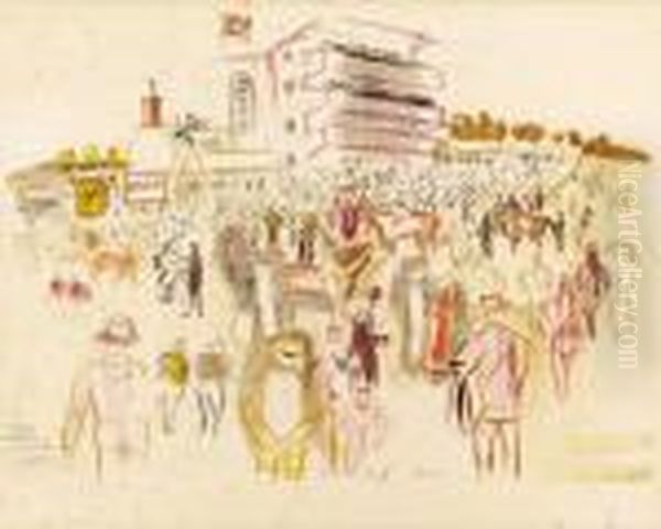 Le Champ De Course, Epson - view 1