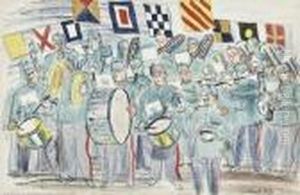 La Fanfare; Holiday by Raoul Dufy