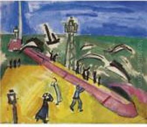 La Jetee De Sainte-adresse by Raoul Dufy