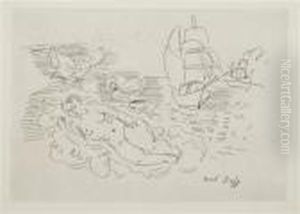 Baigneuse by Raoul Dufy