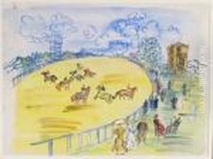Racing Scene by Raoul Dufy