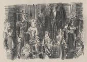 Le Bal Chez L'amiral ? by Raoul Dufy
