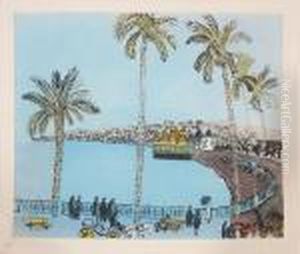 Le Plage De St.raphael by Raoul Dufy