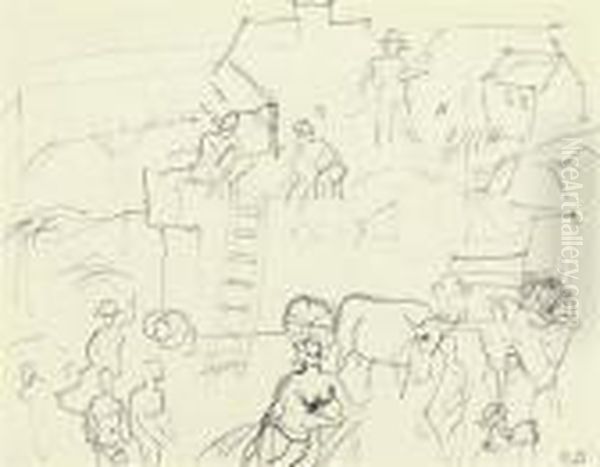 Scene De Ferme, Depicage - view 1